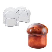 картинка Форма для отливки шоколадных фигурок - "Кулич" (MAC 413S) 