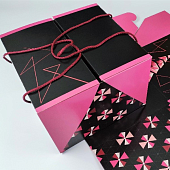 картинка Упаковка для торта - "Ель", 25*25*18см. 