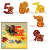 картинка Набор форм для создания шоколадных конфет с рисунком - "Веселые цифры "5-9", 2шт. (20-C022) 