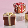 картинка Пластиковые формы для отливки шоколадных фигур "Подарочная коробка" 