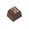 картинка Поликарбонатная форма "Chocolate World" - Куб с цветами 