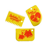 Шпатели "Любовь согревает", набор 3шт. 