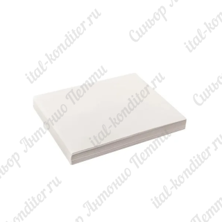 Пергаментная бумага для выпечки "Premium125", белая, 60*40см, 500 листов