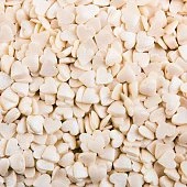 картинка Посыпки "Сердечки белые перламутровые (мини)", 0.75кг. 