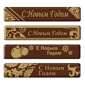 картинка Готовые украшения из глазури "С Новым Годом", 80*15мм., золото, 144шт. картинка Готовые украшения из глазури "С Новым Годом", 80*15мм., золото, 144шт.