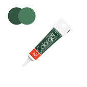Краситель гелевый "Colorgel" - Темно-зеленый (травянисто-зеленый), 20гр. купить в Москве-цена в магазине «Синьор Антонио Петти» Краситель гелевый "Colorgel" - Темно-зеленый (травянисто-зеленый), 20гр.