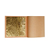 картинка Золото пищевое (Е175) в листах, 2 листа 95*95мм. 0.04гр. 