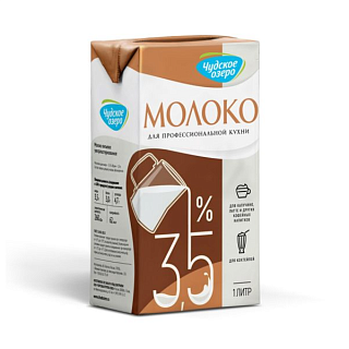 картинка Молоко питьевое "Чудское озеро", 3.5%, 1 литр. 