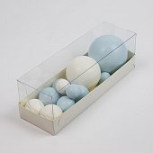 картинка Украшение "Шары из глазури", голубые, 11шт. картинка Украшение "Шары из глазури", голубые, 11шт.