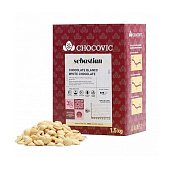 картинка Шоколад белый Sebastian 34,6%, Chocovic, 1,5кг. картинка Шоколад белый Sebastian 34,6%, Chocovic, 1,5кг.