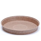 Коричневая форма для выпечки с бортиком, 219/230мм. 260шт. (E230-23TM) для выпечки купить в Москве-цена в магазине «Синьор Антонио Петти» Коричневая форма для выпечки с бортиком, 219/230мм. 260шт. (E230-23TM)