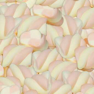 картинка Зефир жевательный "Confectum Twisted" с ароматом абрикоса, 600гр. 