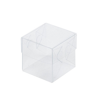 картинка Упаковка для макарон прозрачная, 5.5*h5.5см. 